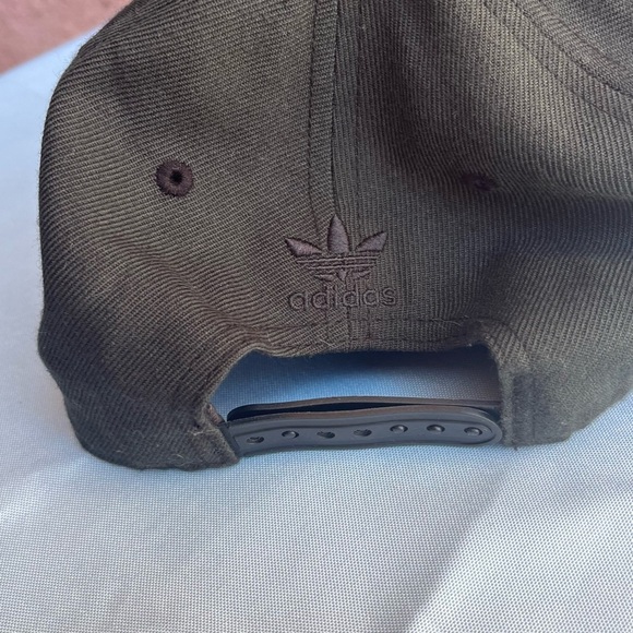 Adidas Men's Black Trefoil Cap - Picture 3 of 6